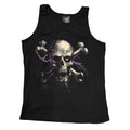 Evil Eye Form Fitting Ladies Tie Dye Singlet
