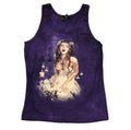 Vampire Girl Form Fitting Ladies Tie Dye Singlet