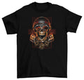 Screaming Biker Skull T-Shirt